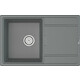 Кухонная мойка Point Лаура 78 серая (PN3005AL)