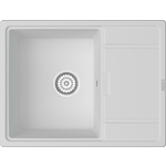 Кухонная мойка Point Стил 65 белая (PN3009W)
