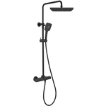 Душевая система Vincea Next с термостатом, черная (VSFS-1N0TMB)