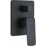 Смеситель для ванны Allen Brau Infinity X2 с механизмом, черный матовый (5.21014-31)