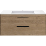 Тумба под раковину Vincea Chiara 2D 100х47 N.Oak (VMC-2C2100NO)