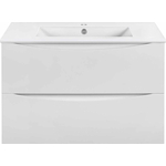 Тумба под раковину Vincea Mia Slim 80х39 G.White (VMC-2MC800S1GW)