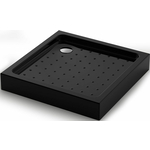 Душевой поддон Veconi Tezeo acrylic TZ-52B 90x90 черный (TZ52B-90-C5)