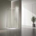 Душевой уголок Veconi Rovigo RV-35 100x100 прозрачный, хром (RV35-100-01-C7)