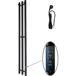 Полотенцесушитель электрический Маргроид Inaro 15x120 правый, черный матовый (Inaro3v-12012-1049-9005R)