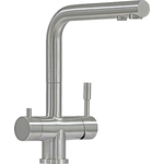 Смеситель для кухни Seaman Eco Venice с подключением фильтра, нержавеющая сталь (SSN-1068-SS)