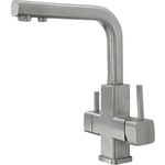 Смеситель для кухни Seaman Eco Venice с подключением фильтра, нержавеющая сталь (SSN-1126-SS)