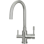 Смеситель для кухни Seaman Eco Venice с подключением фильтра, нержавеющая сталь (SSN-1339-SS)