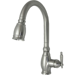 Смеситель для кухни Seaman Eco Koblenz нержавеющая сталь (SSN-2168P-SS)