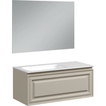 Мебель для ванной Sancos Very 100х45 левая, Beige Soft