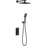 Душевая система Timo Petruma с термостатом, черный матовый (SX-5059/03SM)