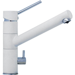 Смеситель для кухни TopZero Leonardo 07 с подключением фильтра, белый