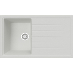 Кухонная мойка TopZero Claudia Ice 07 белая