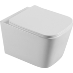 Унитаз подвесной безободковый Agger с сиденьем микролифт (AT04100)