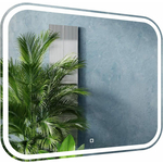 Зеркало Sanstar Varna 100х80 подсветка, сенсор, белое (361.1-2.4.1.)