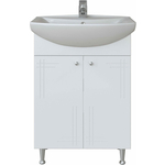 Тумба под раковину Sanstar Июнь 60х30 белая (2.1-1.4.1.)