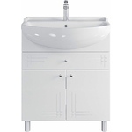 Тумба под раковину Sanstar Июнь 70х30 белая (3.1-1.4.1.)