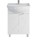Тумба под раковину Sanstar Каскад 60х30 белая (338.1-1.4.1.)