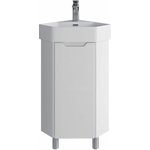 Тумба под раковину Sanstar Лайн 35х35 угловая, белая (399.1-1.4.1.)