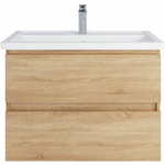 Тумба под раковину Sanstar Тоскана 80х45 дуб сонома светлый (395.1-1.4.1.)