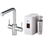 Смеситель для кухни InSinkErator AquaHot с системой мгновенного приготовления кипяченой воды, хром (F-4N1L-C)