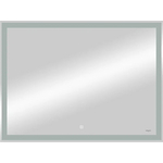 Зеркало Reflection Double 90х70 подсветка, сенсор, часы (RF4615DB)