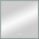 Зеркало Reflection Ghost 80х80 подсветка, сенсор, часы (RF5224GH)