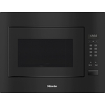 Встраиваемая микроволновая печь Miele M 2240 SC Obsidian black