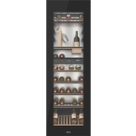 Встараиваемый винный шкаф Miele KWT 6722 iGS Obsidian Black