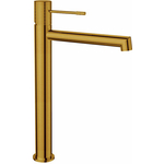 Смеситель для раковины Vincea Desire брашированное золото (VBF-1D2BG)