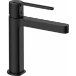 Смеситель для раковины Vincea Rondo черный (VBF-1R1MB)