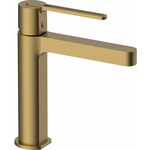 Смеситель для раковины Vincea Rondo брашированное золото (VBF-1R1BG)