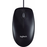 Мышь Logitech M90 black (USB1.1, оптическая, 1000dpi, 2but) (910-001970)