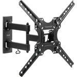 Кронштейн VLK TRENTO-17 black (max VESA 400x400 мм, настенный, наклонно-поворотный, max 25 кг) (51038)