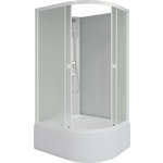 Душевая кабина Niagara Promo P120/80/40L/MT/BK 120х80х195 левая