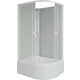 Душевая кабина Niagara Promo P120/90/40L/MT/BK 120х90х200 левая