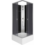Душевая кабина Niagara Eco E90/26Q/TN/BK 90х90х200