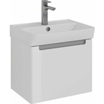 Тумба под раковину Lemark Buno mini 50х35 белый глянец (LM05BM50T)