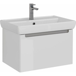 Тумба под раковину Lemark Buno mini 70х45 белый глянец (LM05BM70T)