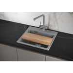 Кухонная мойка Granula Estetica ES-5201 алюминиум