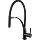 Смеситель для кухни Lemark Soul черный (LM6007BL)