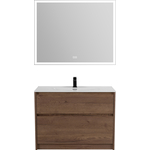 Мебель для ванной BelBagno Kraft 100х46 Rovere Tabacco