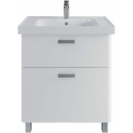 Тумба с раковиной Sanstar Gretta 70 напольная, белая, Dreja Грейс