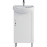 Тумба с раковиной Sanstar Вольга 45х25 белая (357.1-1.4.1.КЭЛЕ)