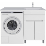 Тумба с раковиной Sanstar Эллада 60 правая, белая, Andrea Космос