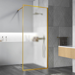 Душевая перегородка Vincea Walk-In HP Art 100х200 рифленая, золото (VSW-1HP100FLBG)