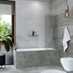 Шторка для ванны Reflexion 50х140 прозрачная, хром (RX14050CCR-07)