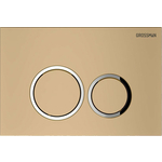 Кнопка смыва Grossman Galaxy 700.K31.01.310.310 золото матовая