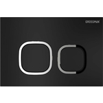 Кнопка смыва Grossman Cosmo 700.K31.02.210.210 черная матовая