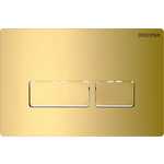 Кнопка смыва Grossman Pragma 700.K31.03.300.300 золото глянцевая